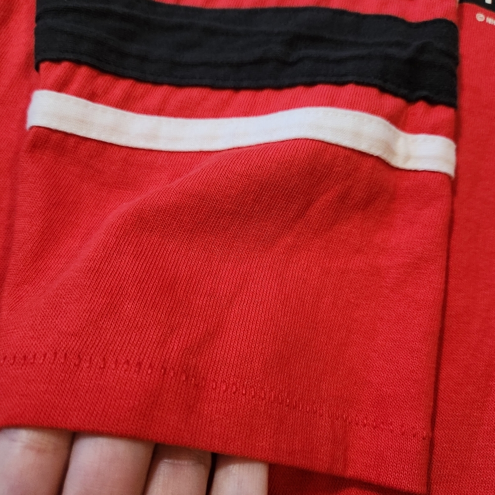Vintage 80s NHL Chicago Blackhawks Jersey Tee Large - Picture 9 of 14